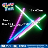 16 Glow Stick for Party Holiday, Glow in The Dark