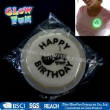 3inch Round Glow Badge promotion